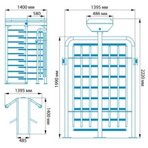 Турникет БЛОКПОСТ РСТ 700